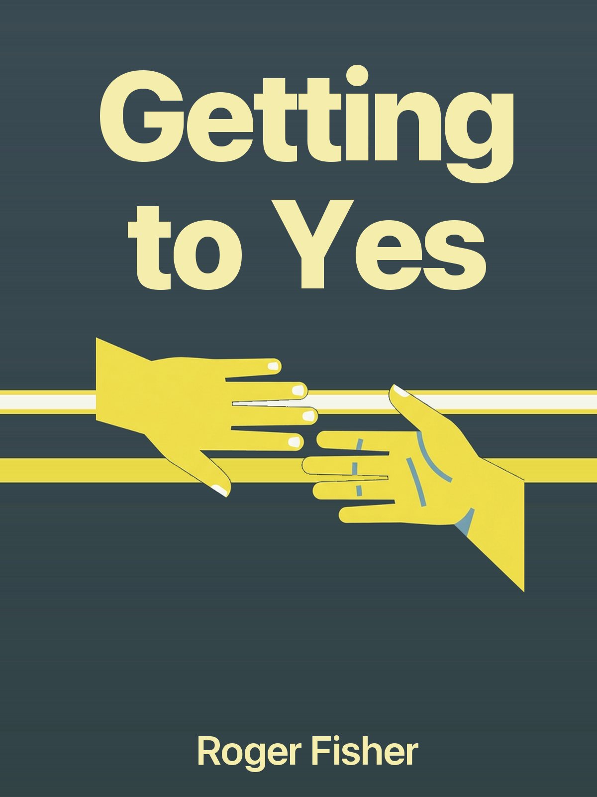 Getting to Yes cover