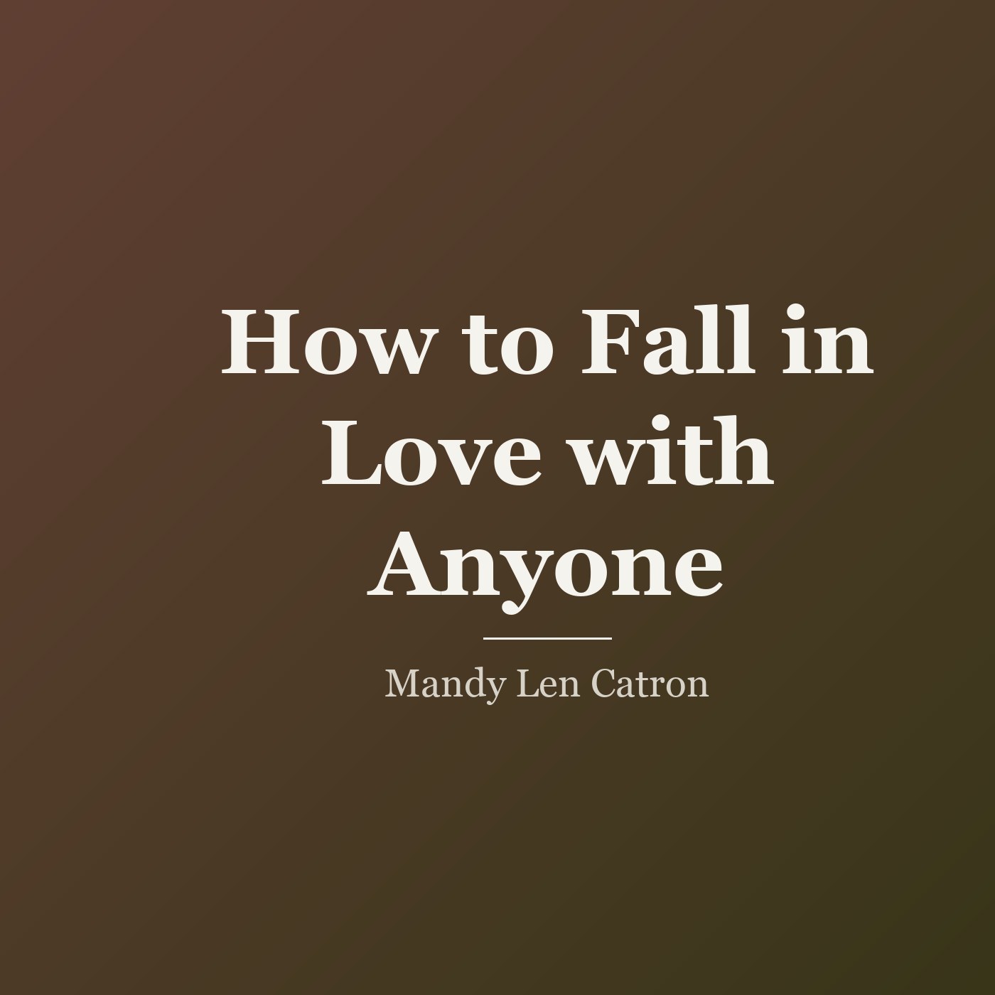 How to Fall in Love with Anyone cover