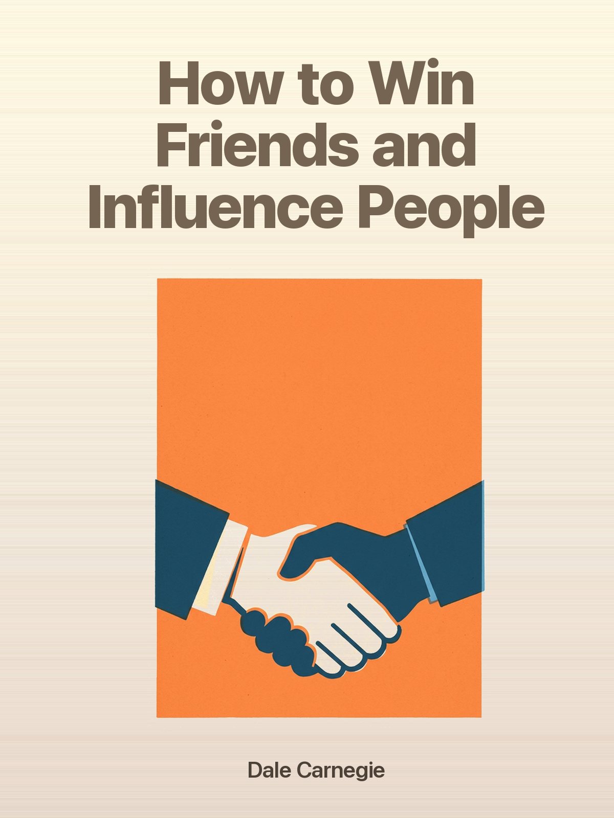 How to Win Friends and Influence People cover
