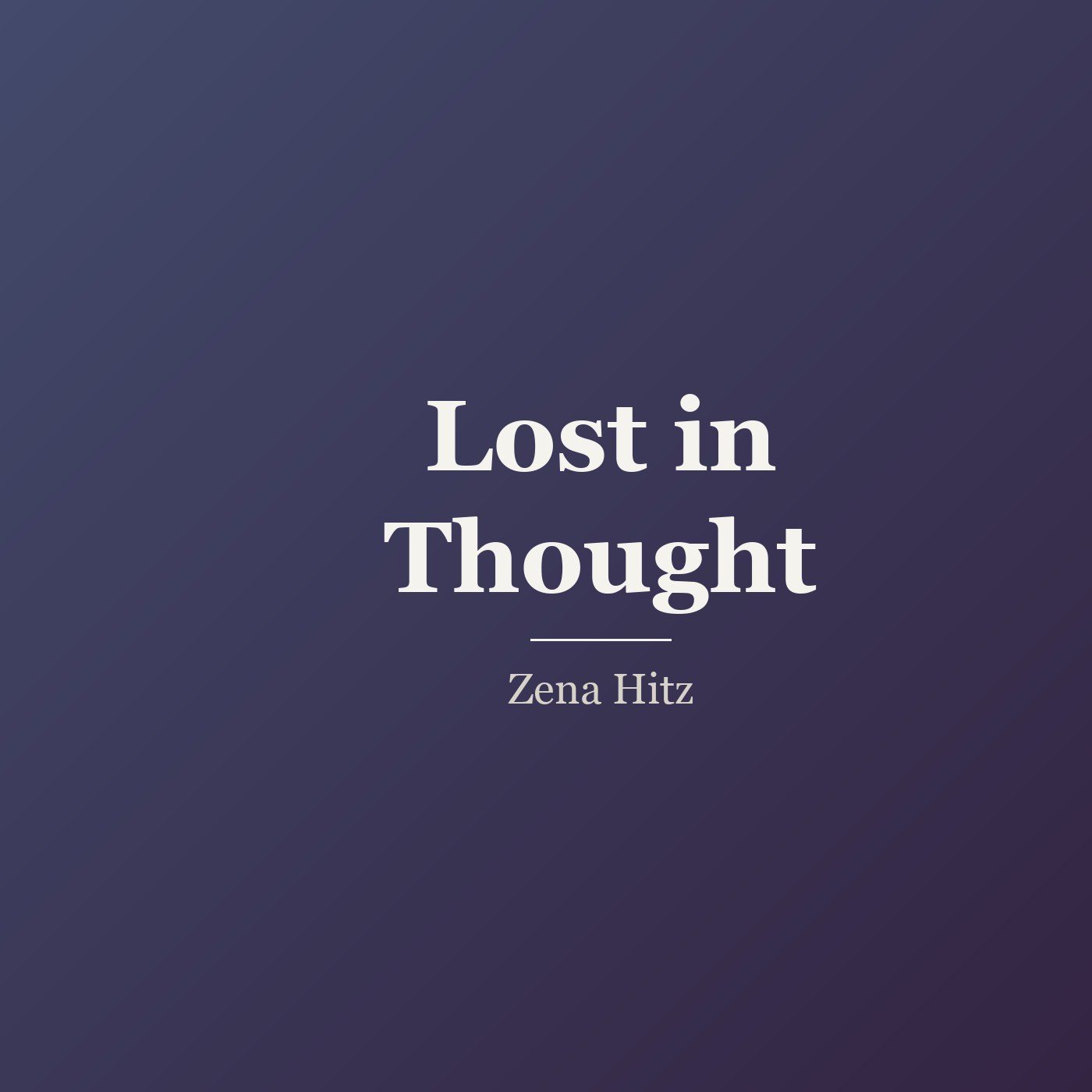 Lost in Thought cover