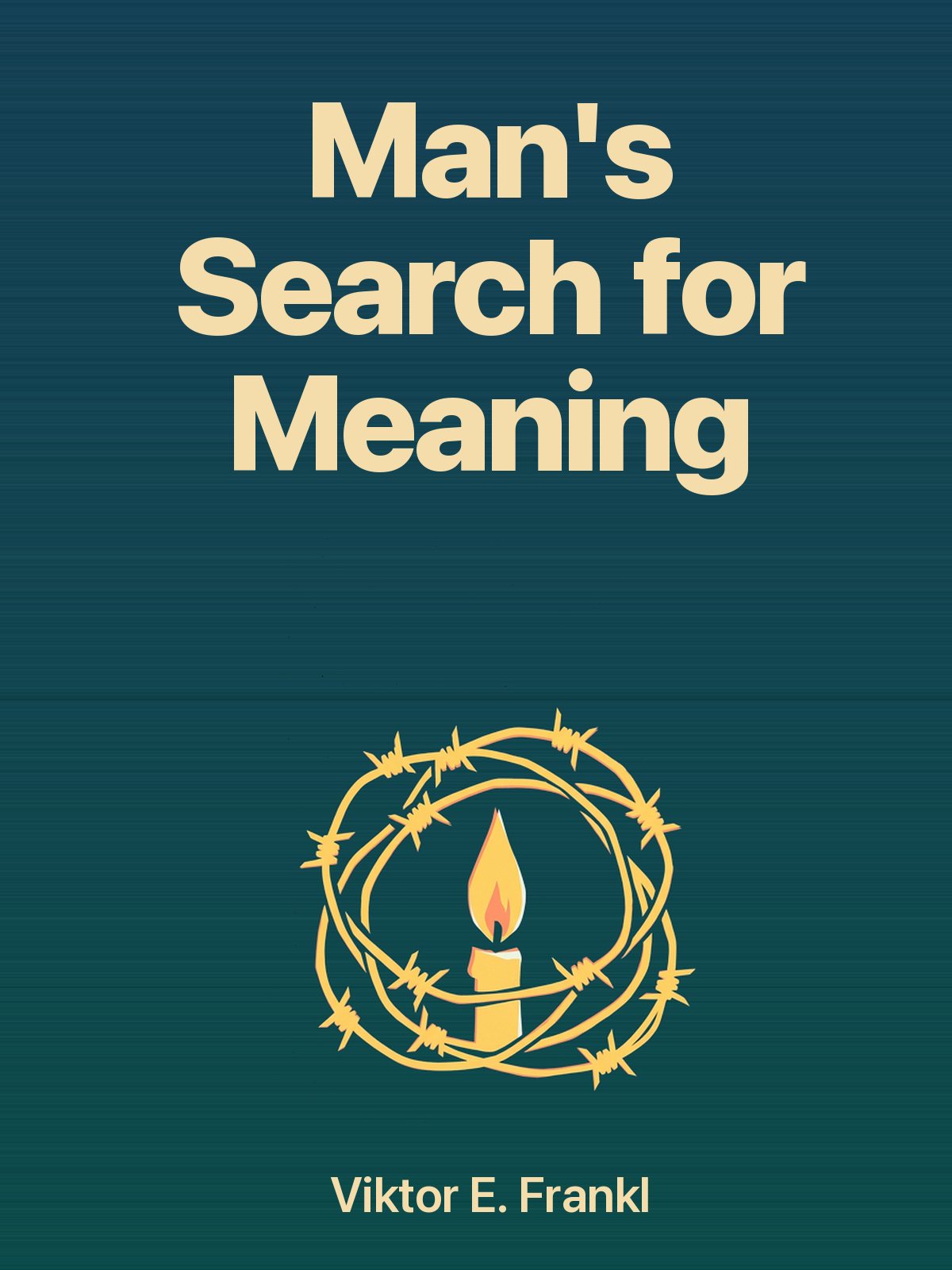 Man's Search for Meaning cover