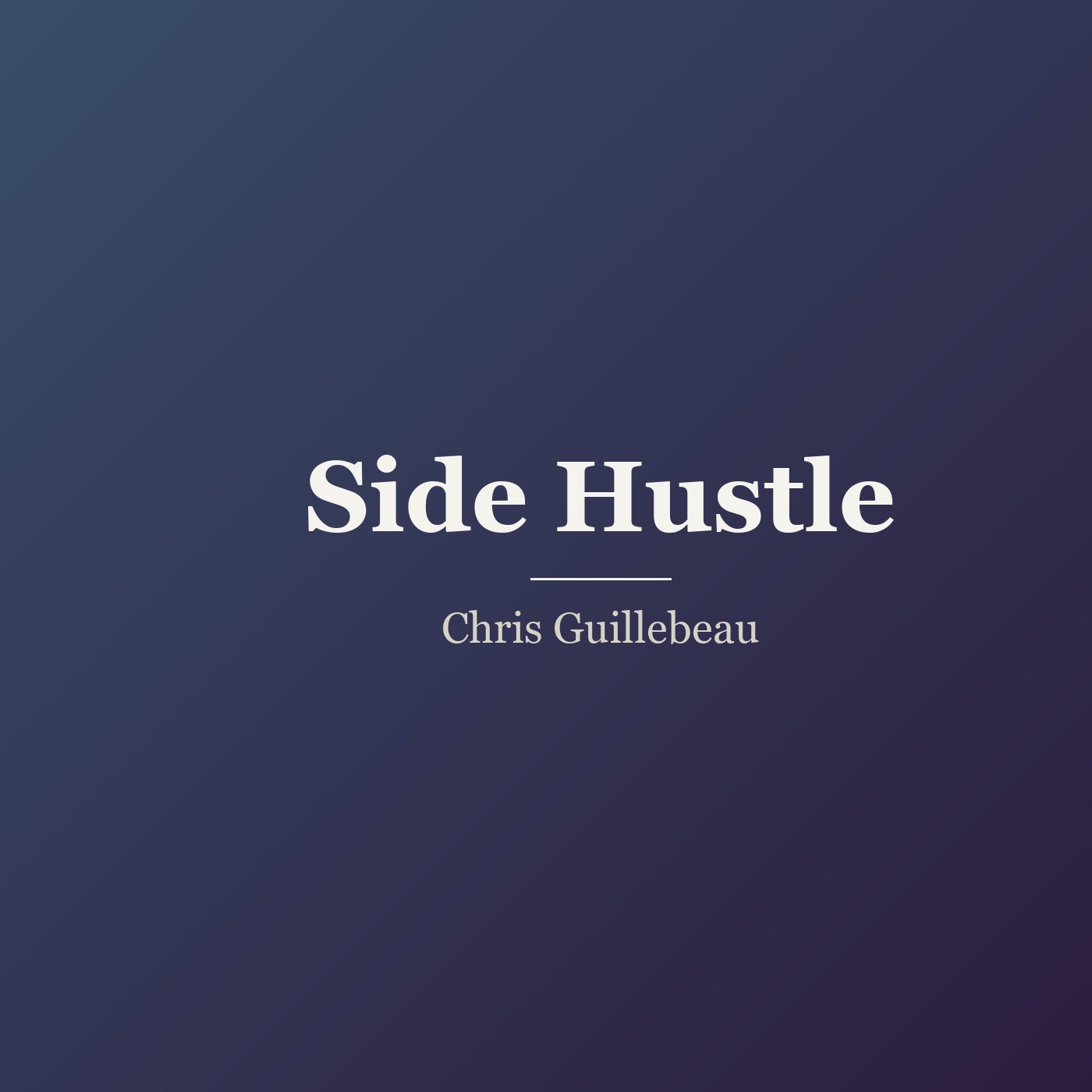 Side Hustle cover