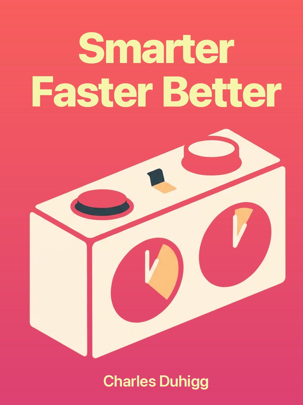 Smarter Faster Better cover