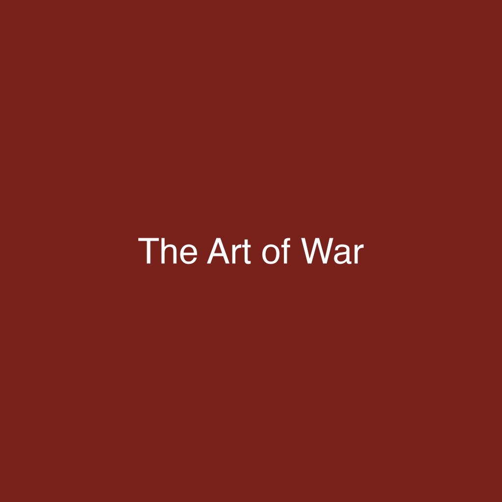 The Art of War cover