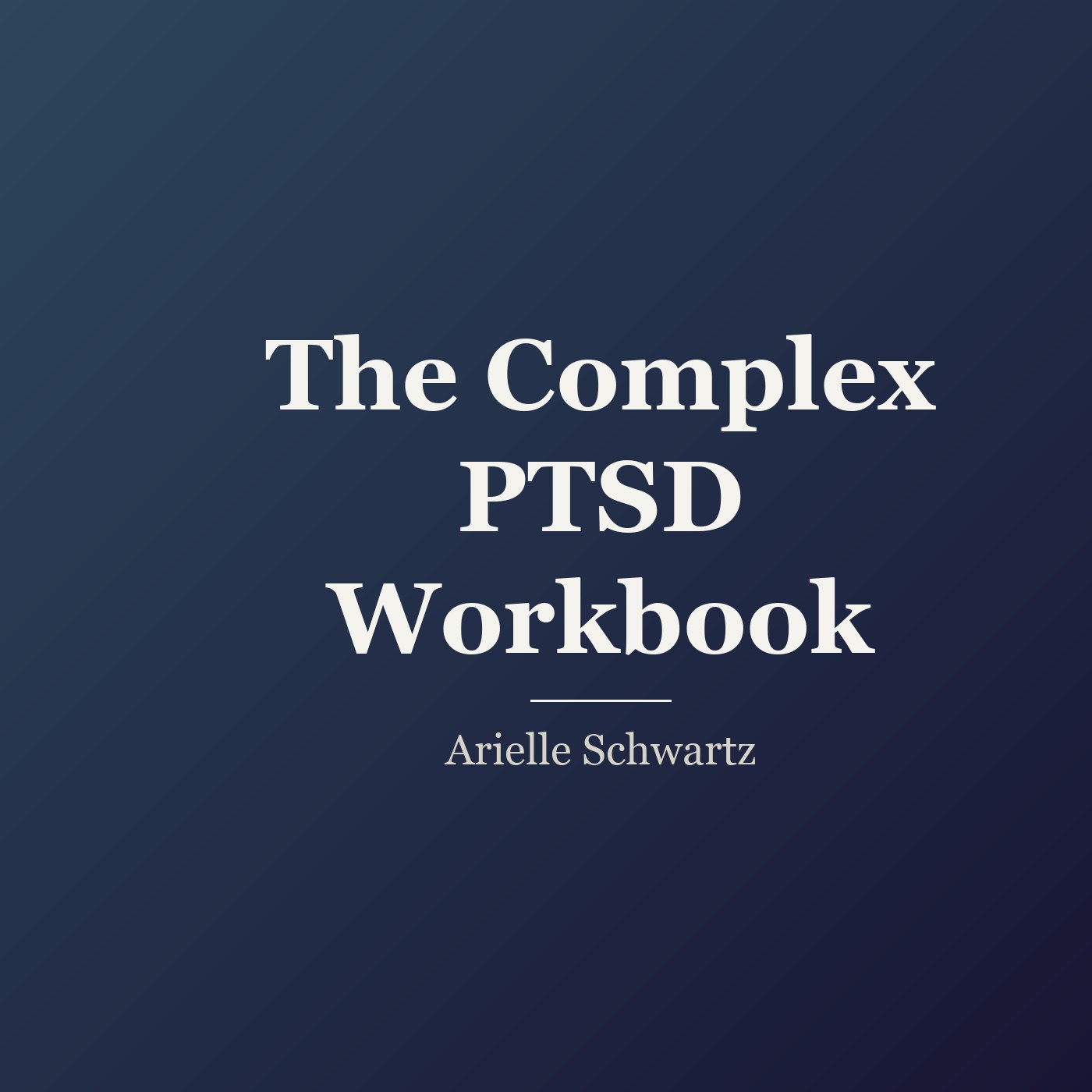 The Complex PTSD Workbook cover