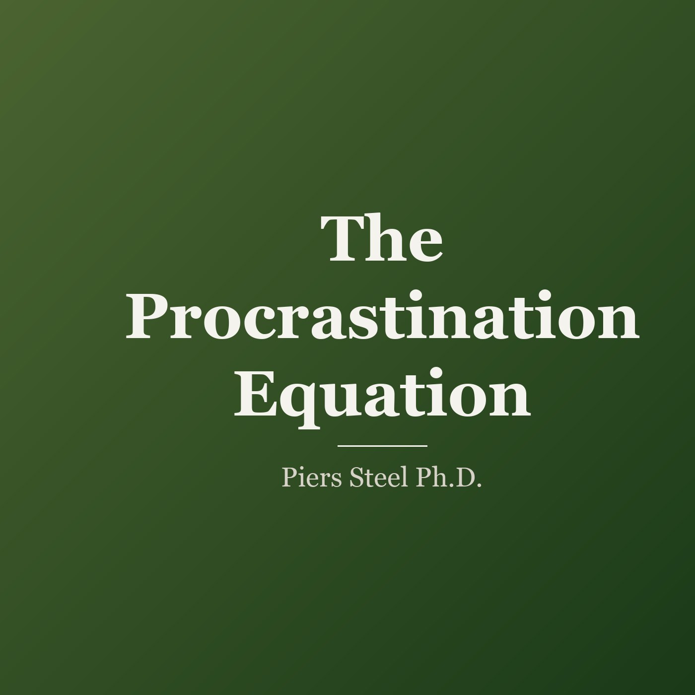 The Procrastination Equation cover