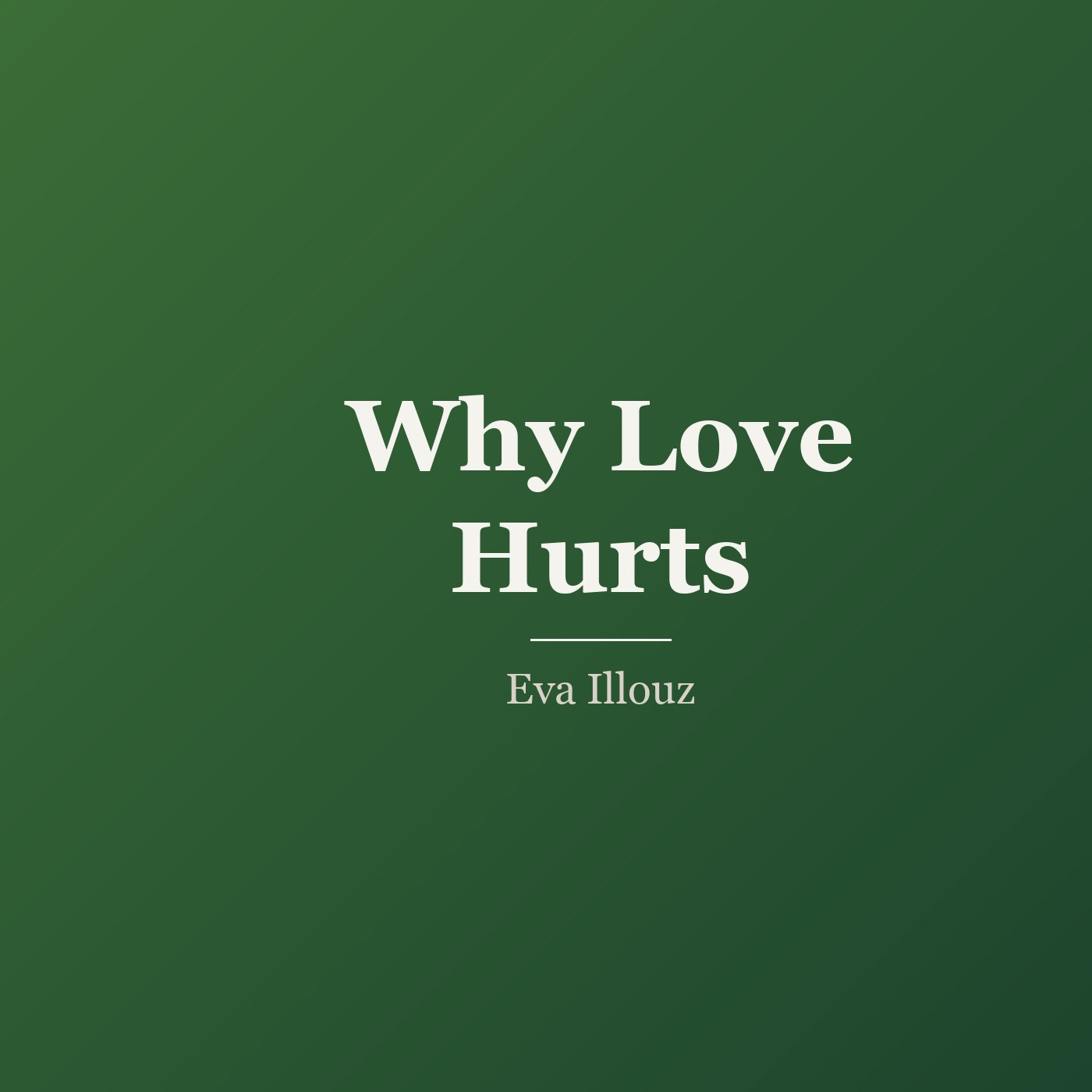 Why Love Hurts cover