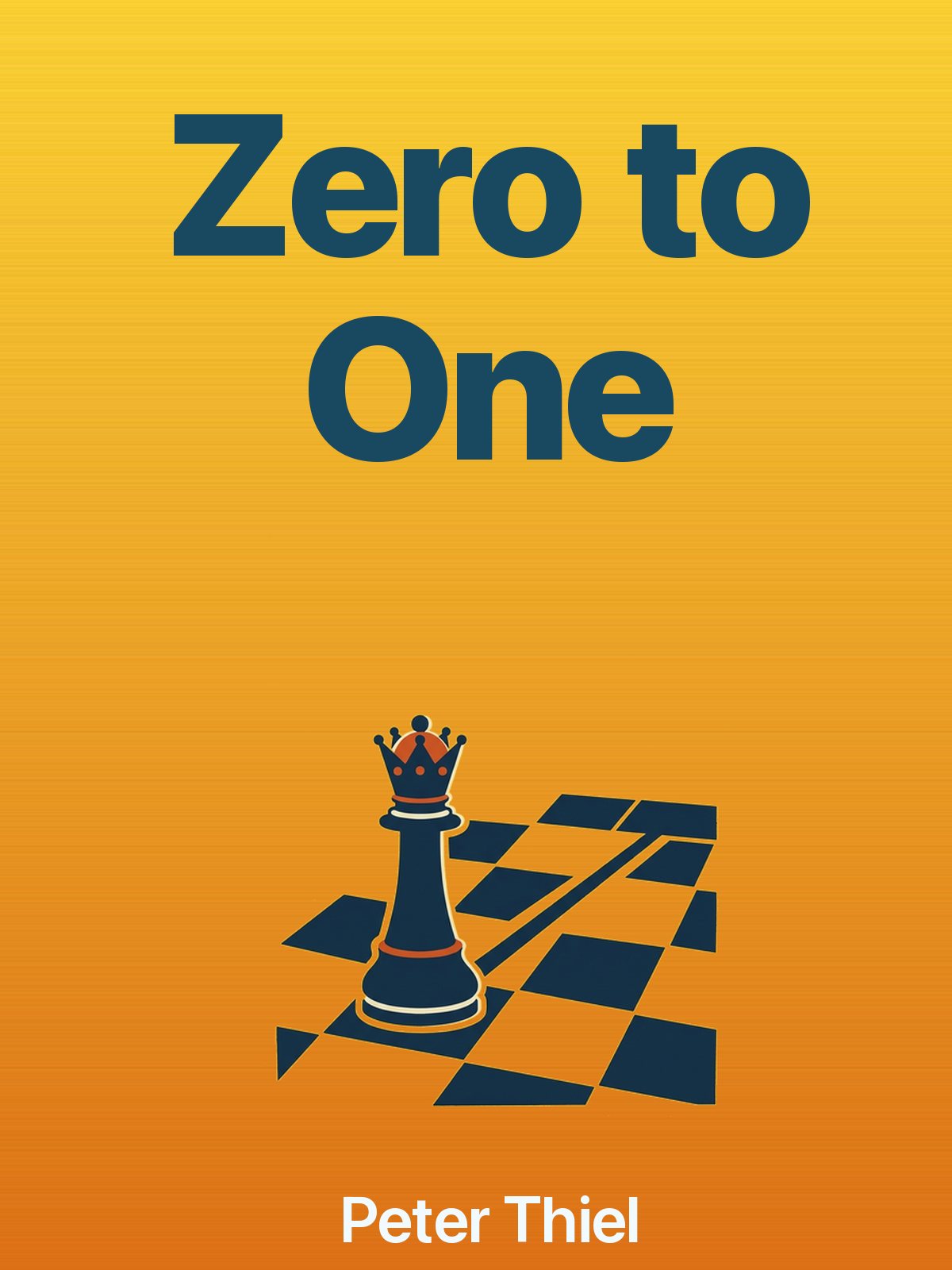Zero to One cover